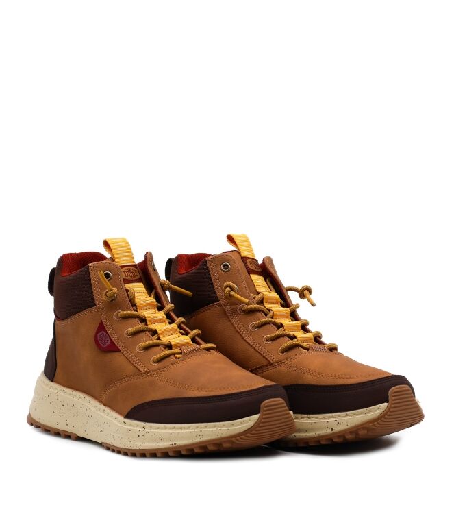 Hey Dude Heren Halfhoge Veterschoenen in Naturel online kopen