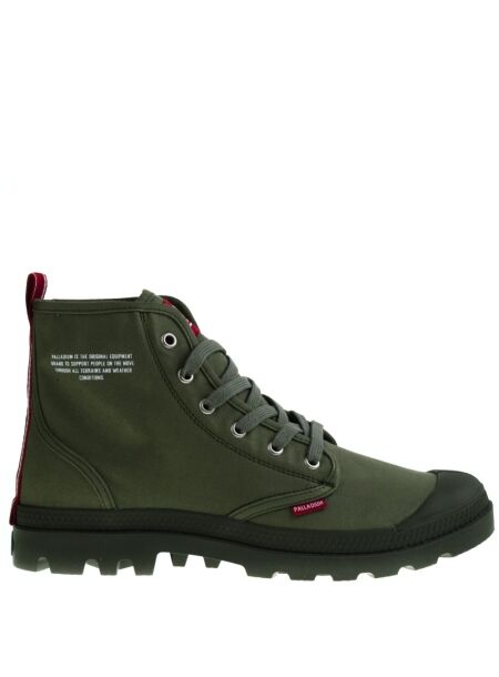 Palladium Heren veterschoenen groen