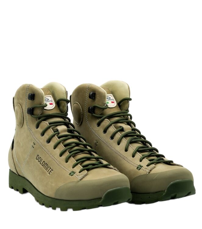 Dolomite Heren Halfhoge Veterschoenen in Groen online kopen