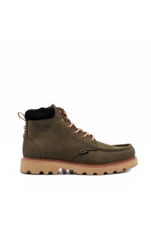 Palladium heren veterschoenen groen
