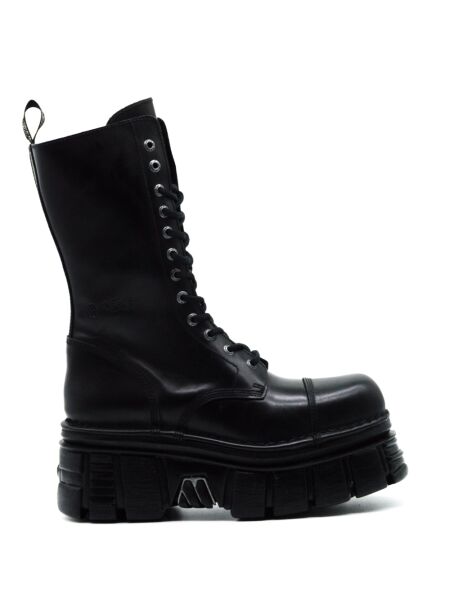 New rock Halfhogeheren veterboots