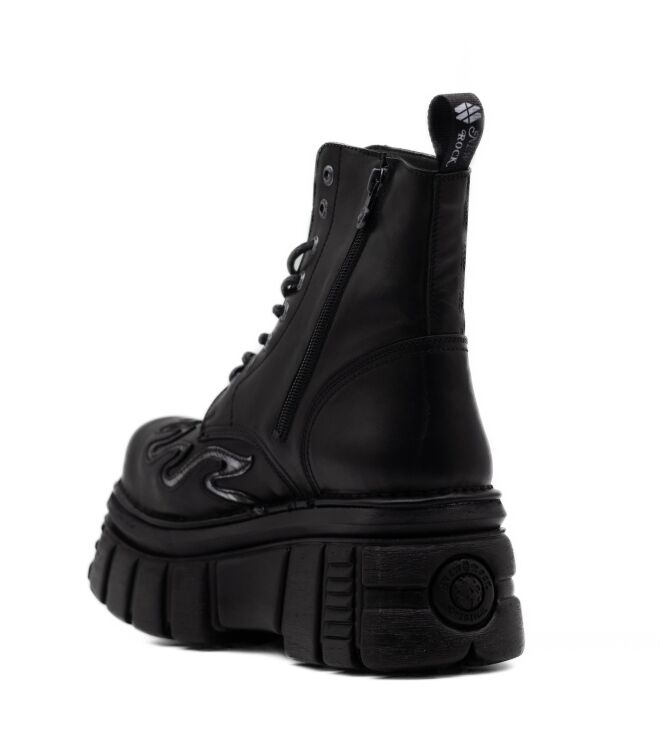 New Rock Heren Veterschoenen in Zwart online kopen.