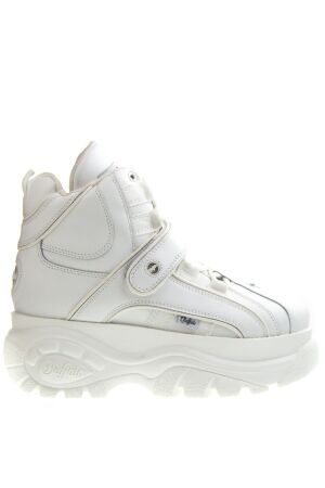 buffalo Buffalo Platform High Shoe Laces White for Men