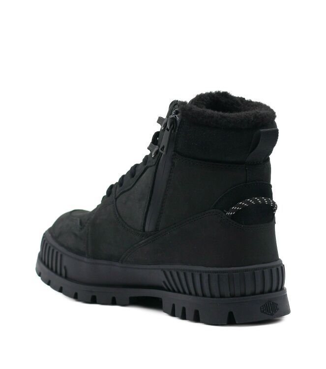 Palladium Heren Halfhoge Veterschoenen in Zwart online kopen