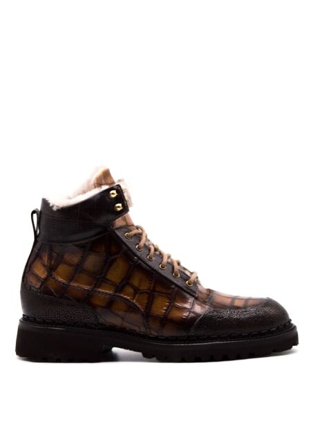 Harris Harris High Shoe Laces Brown for Men