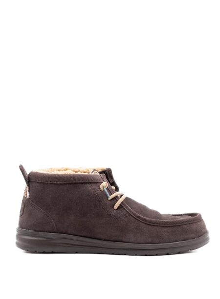 Heydude Heren veterboots gevoerd bruin