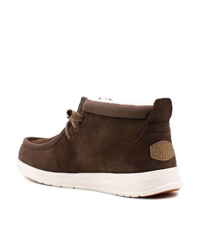 Hey Dude Heren Halfhoge Veterschoenen in Bruin online kopen