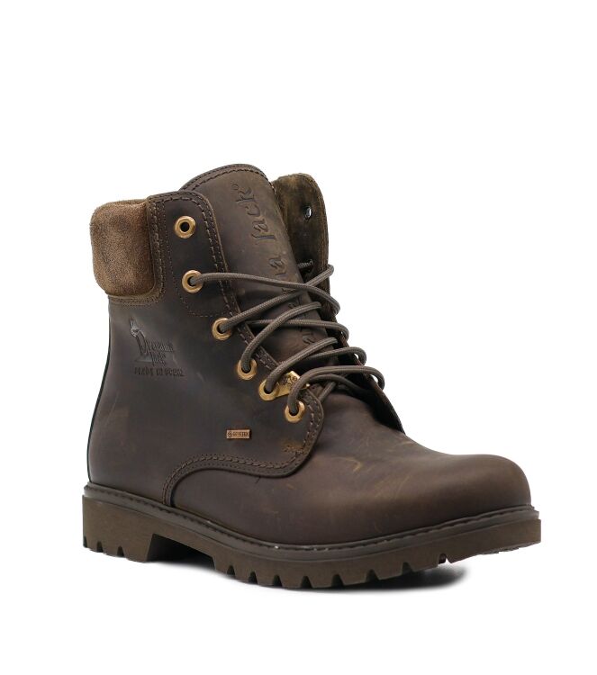 panama jack  Heren Veterboots Gevoerd Groen 