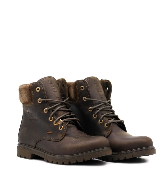 panama jack  Heren Veterboots Gevoerd Groen 