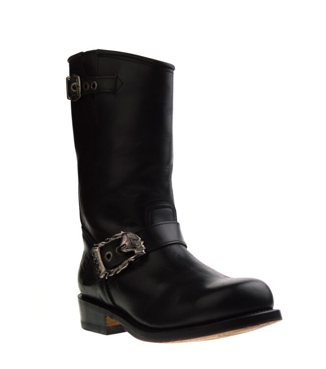 new rock New Rock Biker Boots Black for Men Itali Negro Suela