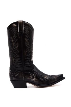Sendra Boots heren cowboy laars zwart