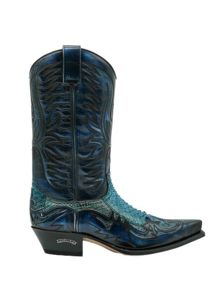 Sendra boots Heren cowboylaarzen turquoise