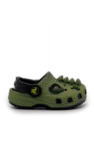 Crocs kinder klompen dino zwart groen