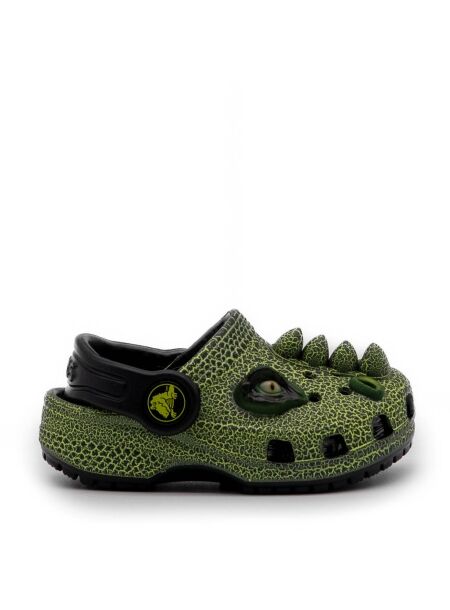Crocs Kinder klompen dino zwart groen