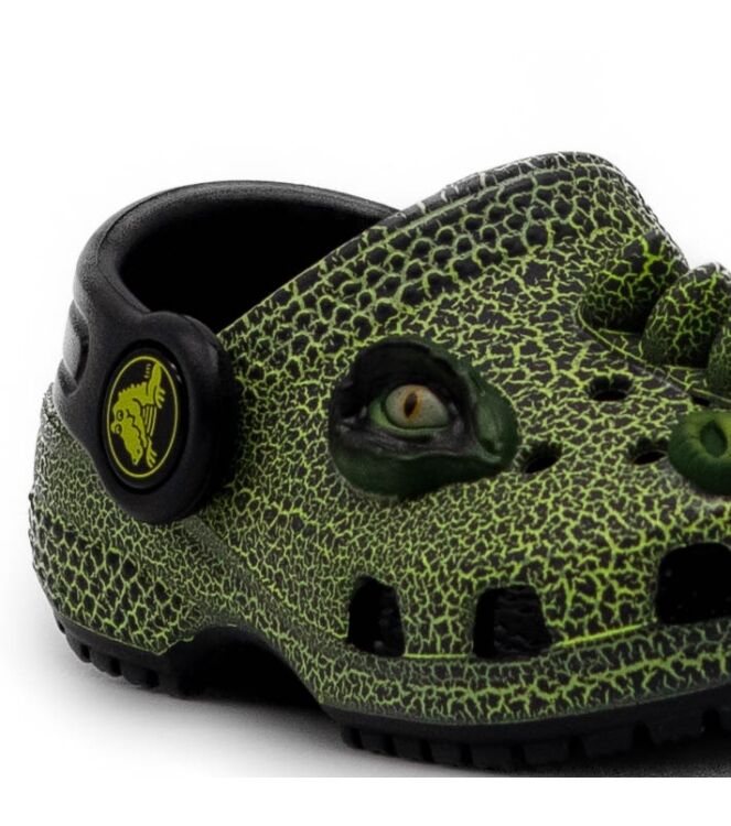 Crocs Kinder Klompen in Zwart Dino online kopen