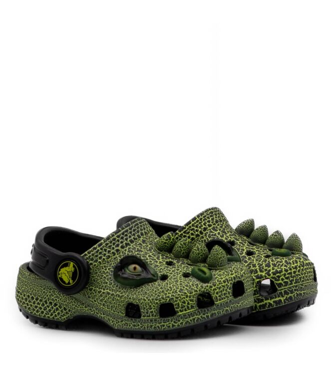 Crocs Kinder Klompen in Zwart Dino online kopen