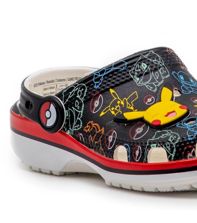 Crocs Kinder Klompen in Zwart Pokemon online kopen