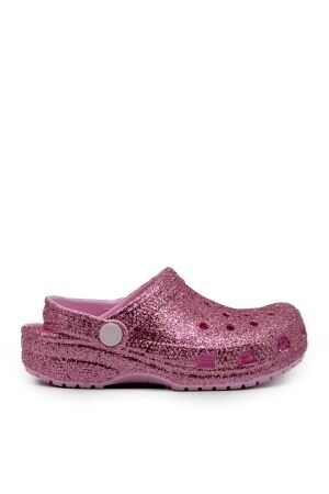 Crocs kinder klompen roze glitter