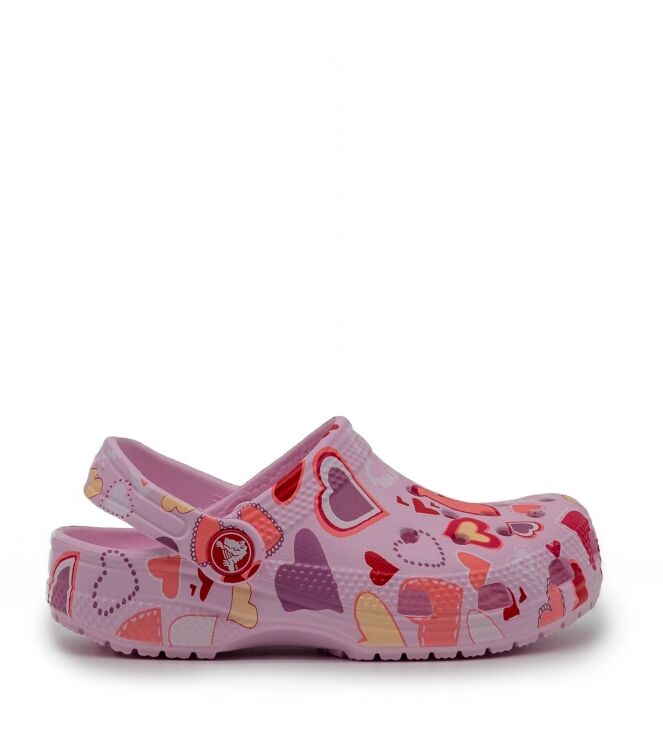 Crocs Kinder Klompen in Roze met hartjes online kopen
