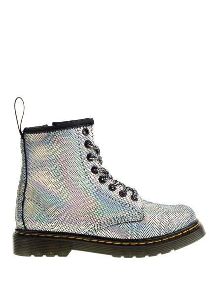 Dr. martens Kinder veterboots zilver