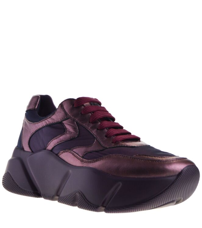 Voile Blanche Voile Blanche dames sneakers bordeaux Bodeaux Voile Blanche Monster Dames Sneakers in Paars online kopen