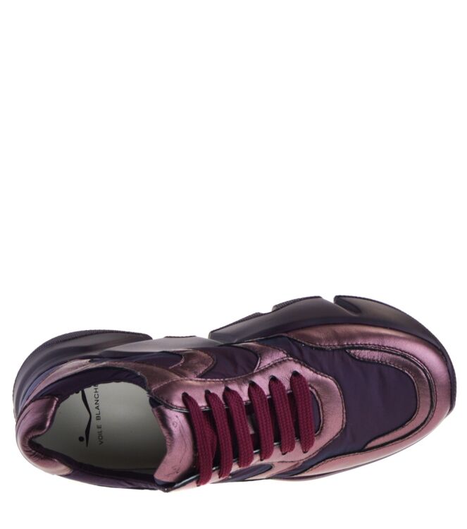 Voile Blanche Voile Blanche dames sneakers bordeaux Bodeaux Voile Blanche Monster Dames Sneakers in Paars online kopen