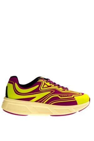 Fessura dames sneakers lime fuxia