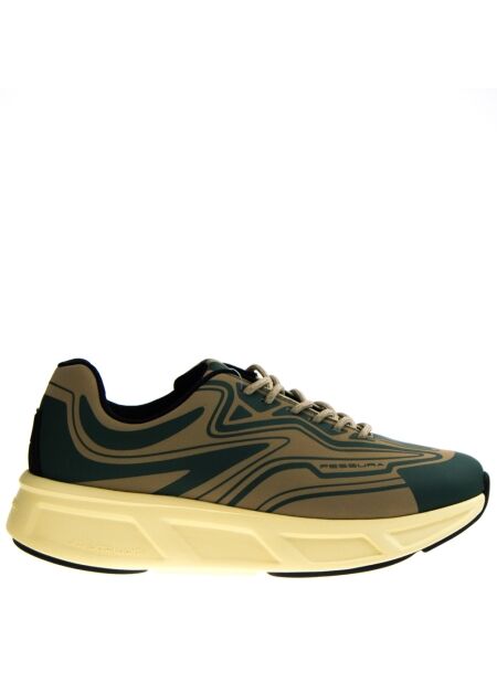 Fessura Dames sneakers beige groen