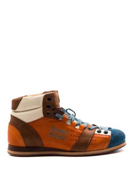 Kamo gutsu Dames sneakers oranje blauw