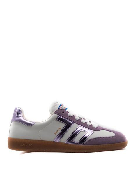 Back70 Dames sneakers wit lila