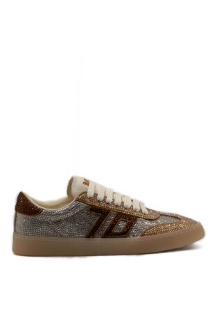Back 70 dames sneakers goud zilver