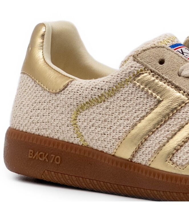 Back70 Dames Sneakers in Beige Goud online kopen 