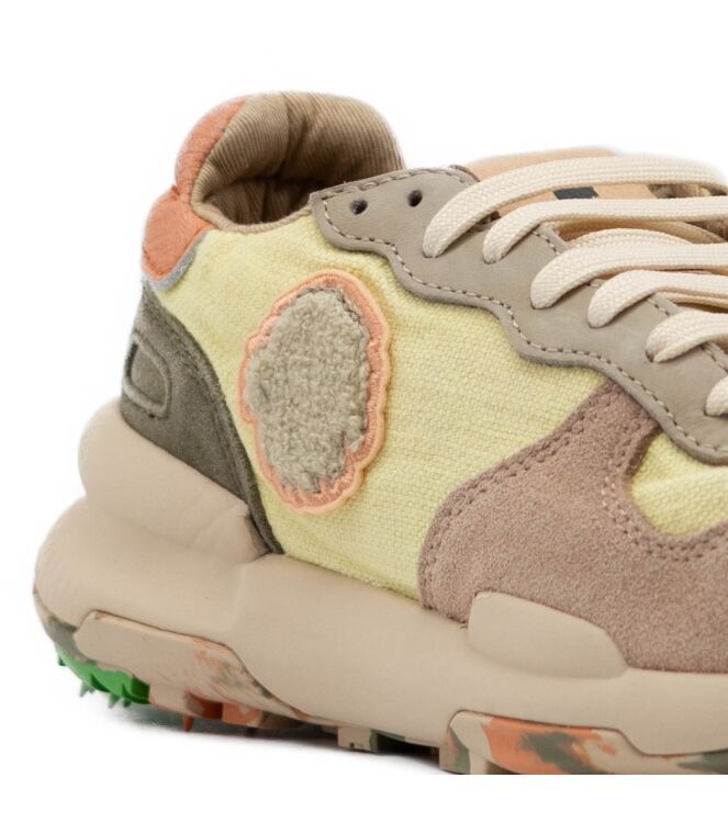 Satorisan Dames Sneakers in Geel Combi online kopen 