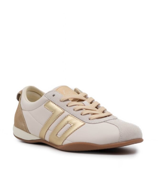 Back70 Dames Sneakers in Beige/Goud online kopen 
