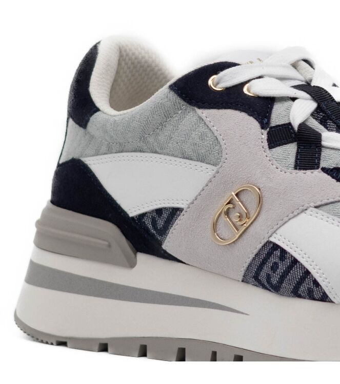 Liu Jo  Dames Sneakers Rubberzool Beige 05 beige