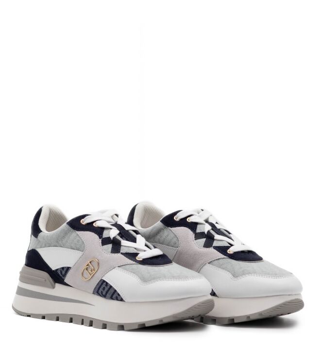 Liu Jo  Dames Sneakers Rubberzool Beige 05 beige