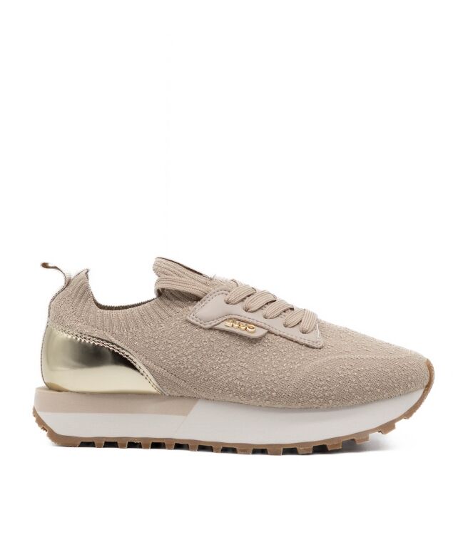 Liu Jo  Dames Sneakers Rubberzool Beige 05 beige