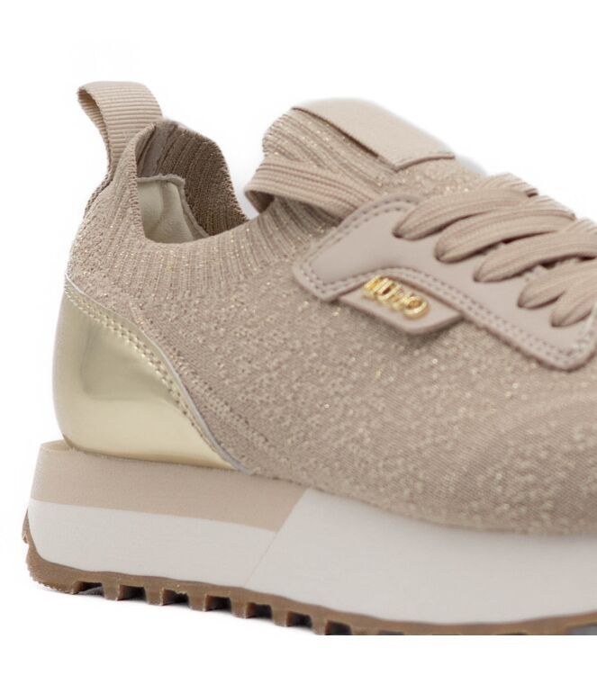 Liu Jo  Dames Sneakers Rubberzool Beige 05 beige