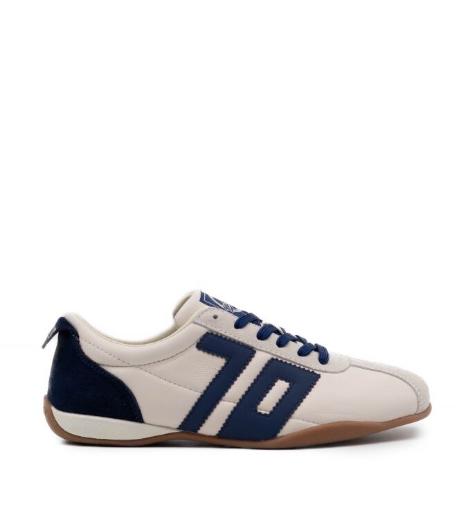 Back70 Dames Sneakers in Beige Blauw Combi online kopen 