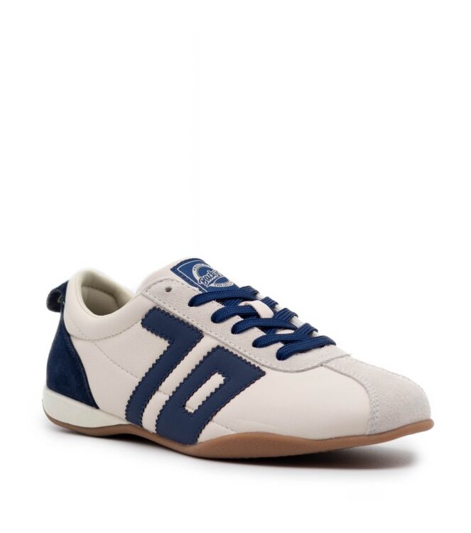 Back70 Dames Sneakers in Beige Blauw Combi online kopen 
