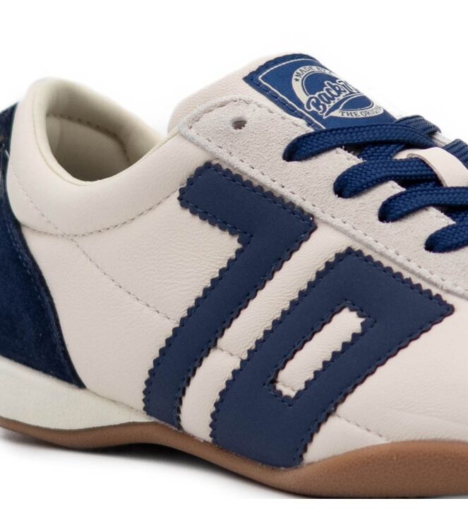 Back70 Dames Sneakers in Beige Blauw Combi online kopen 