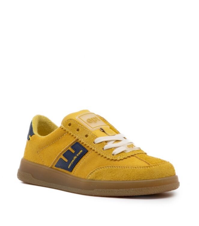 East Pacific Trade Dames Sneakers in Geel/Navy online kopen 