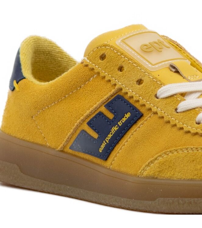 East Pacific Trade Dames Sneakers in Geel/Navy online kopen 
