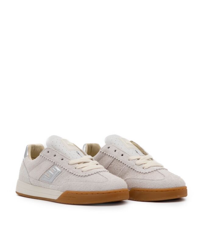 East Pacific Trade Dames Sneakers in Off-white/Silver online kopen 