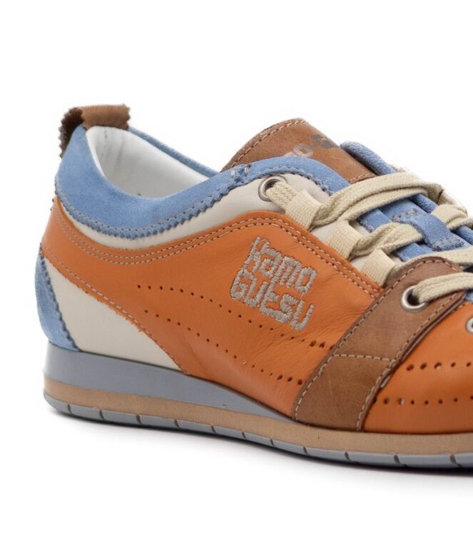 Kamo Gutsu Kamo Gutsu dames sneakers rubberzool oranje Avio-Arancio Kamo Gutsu Dames Sneakers Rubberzool Oranje 04 orange