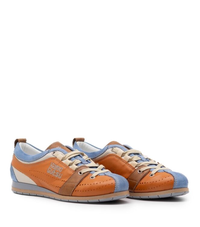 Kamo Gutsu Kamo Gutsu dames sneakers rubberzool oranje Avio-Arancio Kamo Gutsu Dames Sneakers Rubberzool Oranje 04 orange