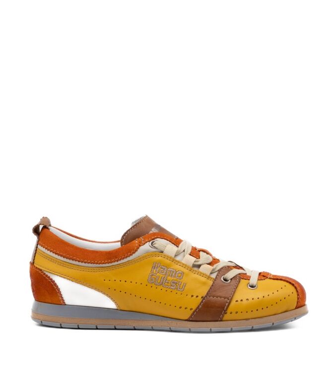 Kamo Gutsu Kamo Gutsu dames sneakers rubberzolen geel Arancio Tuorlo Kamo Gutsu Dames Sneakers Rubberzolen Geel 03 yellow