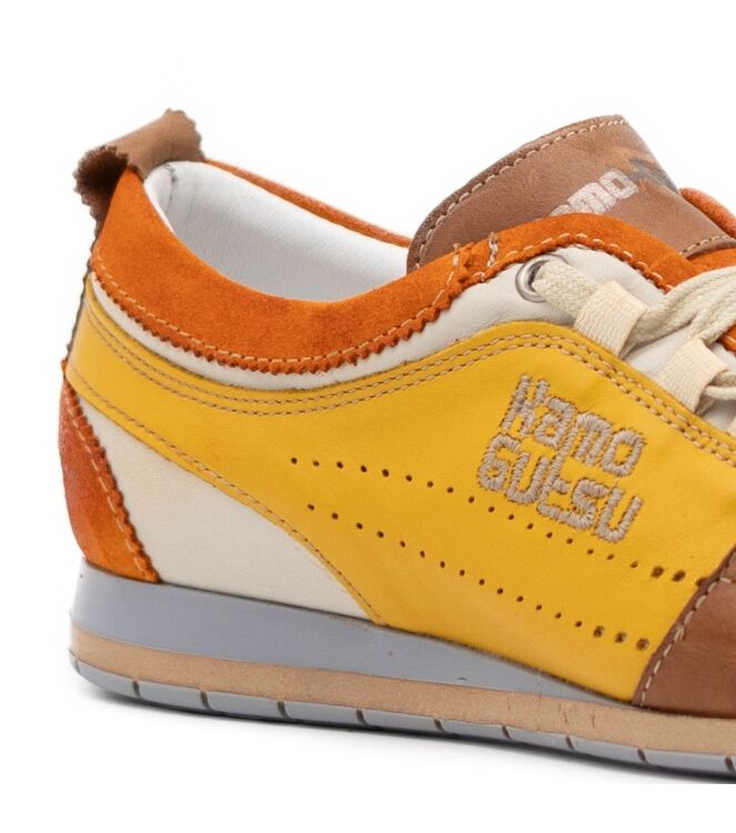 Kamo Gutsu Kamo Gutsu dames sneakers rubberzolen geel Arancio Tuorlo Kamo Gutsu Dames Sneakers Rubberzolen Geel 03 yellow
