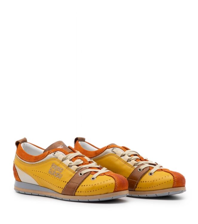 Kamo Gutsu Kamo Gutsu dames sneakers rubberzolen geel Arancio Tuorlo Kamo Gutsu Dames Sneakers Rubberzolen Geel 03 yellow