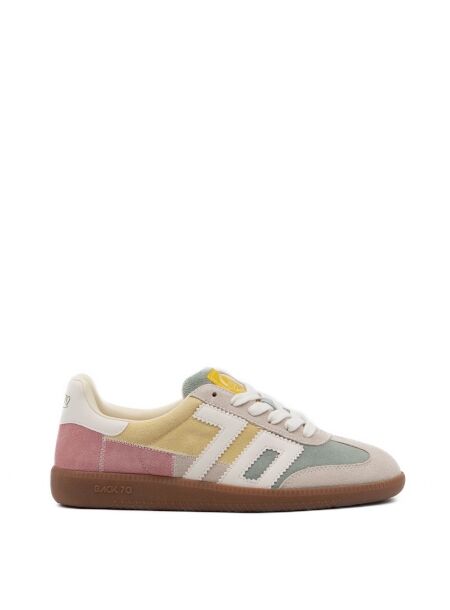 Back 70 Dames sneakers rubberzolen beige